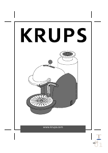 Handleiding Krups FNA1 Espresso-apparaat