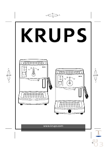 Bedienungsanleitung Krups FNC1 Espressomaschine