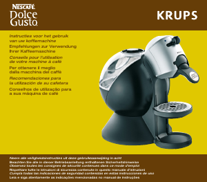 Bedienungsanleitung Krups KP2000 Nescafe Dolce Gusto Espressomaschine