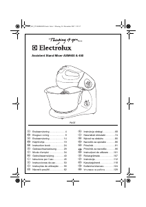 Manual Electrolux ASM450 Mixer cu vas