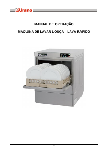 Manual Urano 802001 Máquina de lavar louça