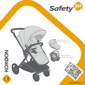 Bedienungsanleitung Safety1st Kokoon Kinderwagen