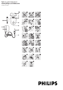 Mode d’emploi Philips HP2843 Epilateur