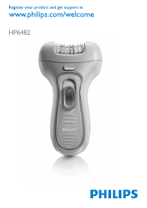 Mode d’emploi Philips HP6482 Epilateur