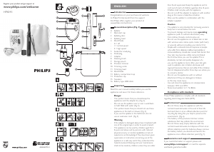 Handleiding Philips HP6543 Epilator