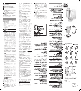 كتيب سخان زجاجة SCF256 Philips