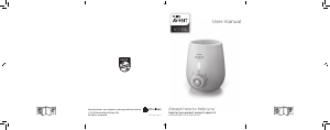 Manual de uso Philips SCF356 Avent Calienta biberones