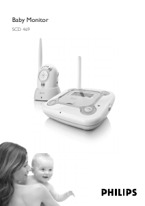 Brugsanvisning Philips SCD469 Babyalarm