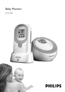 Manual Philips SCD489 Baby Monitor