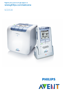 Brugsanvisning Philips SCD530 Avent Babyalarm