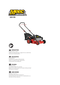 Manual Meec Tools 001-176 Lawn Mower