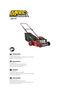 Handleiding Meec Tools 001-177 Grasmaaier