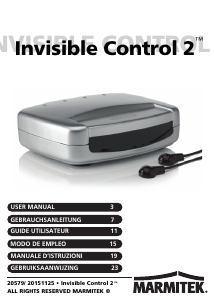 Mode d’emploi Marmitek Invisible Control 2 Extenseur IR