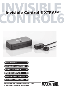 Manual Marmitek Invisible Control 6 XTRA IR-Extender