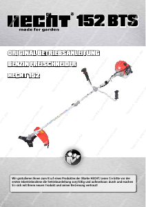 Bedienungsanleitung Hecht 152BTS Rasentrimmer