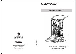Manual Elettromec LL-9S-45-SR-2GZA Máquina de lavar louça