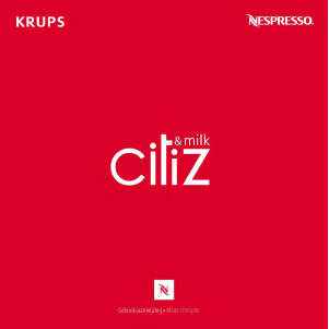 Handleiding Krups XN7102 Espresso-apparaat