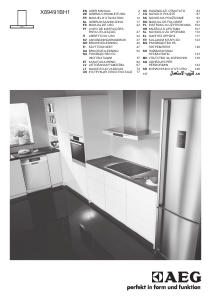 Manuale AEG X89491BH1 Cappa da cucina