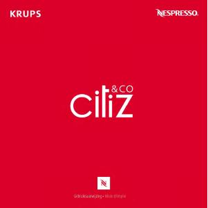 Handleiding Krups XN7505 Espresso-apparaat