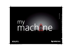Handleiding Krups XN8006 Maestria Nespresso Espresso-apparaat