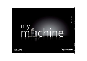 Manual Krups XN8105 Gran Maestria Nespresso Espresso Machine
