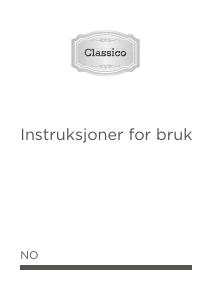 Bruksanvisning Gorenje EC62CLI Komfyr