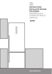 Manual Gorenje NRK6191TX Combina frigorifica