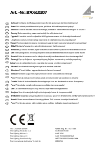 Manuale Trio 870610207 Opium Lampada