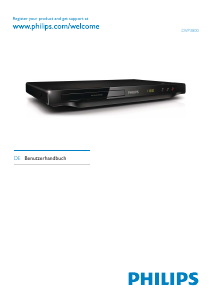 Bedienungsanleitung Philips DVP3800 DVD-player