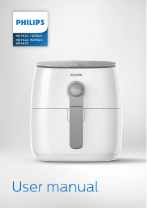 Manual Philips HD9622 Deep Fryer