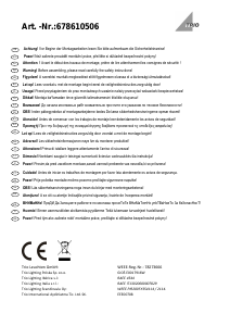 Manuale Trio 678610506 Zidane Lampada