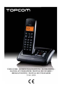 Manual Topcom Butler E751 Wireless Phone