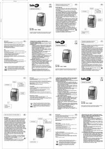 Manual de uso Saivod PTC-902 Calefactor