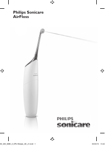 Manual de uso Philips HX8221 Sonicare Irrigador bucal