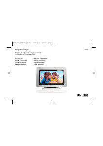 Manual de uso Philips PET988 Reproductor DVD
