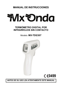 Manual de uso MX Onda MX-TDI2307 Termómetro