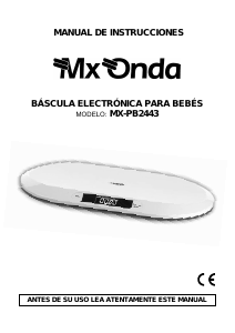 Manuale MX Onda MX-PB2443 Bilancia