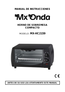 Manual de uso MX Onda MX-HC2159 Horno