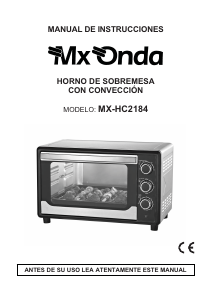 Horno de sobremesa con convección MX-HC2181