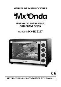 Manuale MX Onda MX-HC2197 Forno