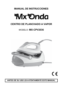 Manual de uso MX Onda MX-CPV2036 Plancha