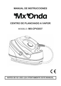 Manual de uso MX Onda MX-CPV2037 Plancha