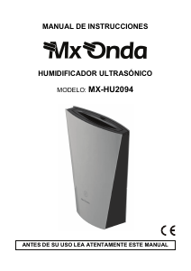 Manual MX Onda MX-HU2094 Humidificador