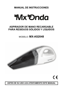 Manual MX Onda MX-AS2048 Aspirador de mão