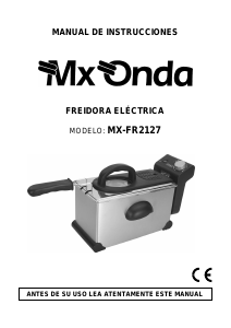 Manual de uso MX Onda MX-FR2127 Freidora