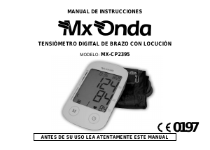 Manual de uso MX Onda MX-CP2395 Tensiómetro