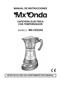 Handleiding MX Onda MX-CE2254 Blender