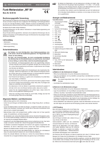 Bedienungsanleitung Conrad WF 50 Wetterstation