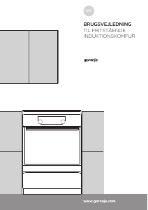 Brugsanvisning Gorenje EIT6151WPD Komfur