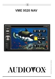Mode d’emploi Audiovox VME 9520 Système de navigation